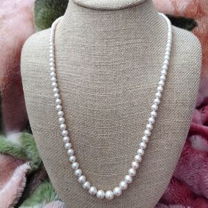 Marvella Simulated Pearl Necklace